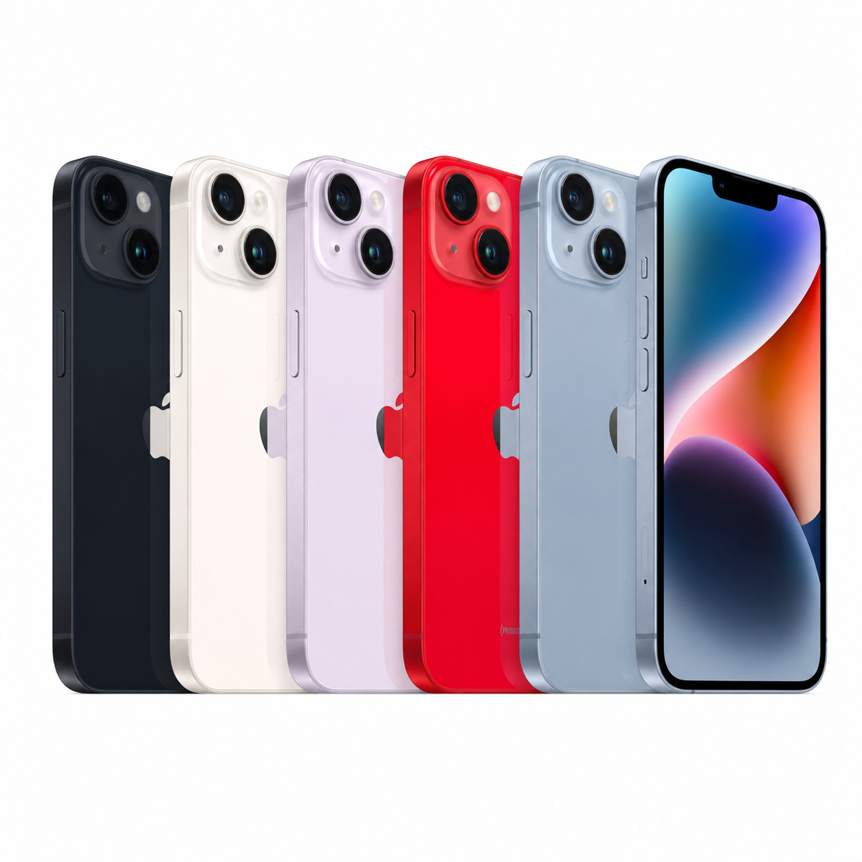 iPhone 14 em varias cores